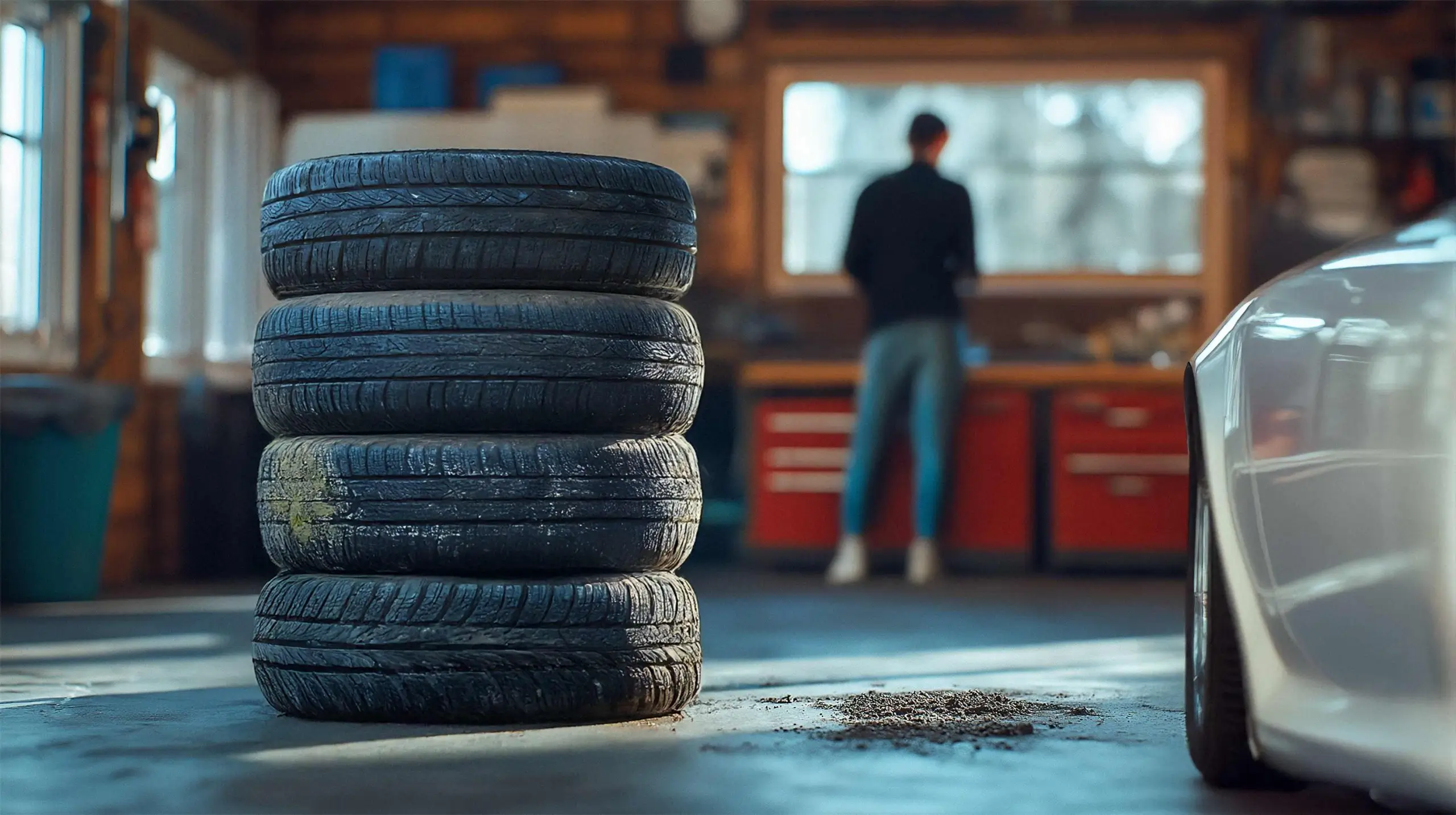 Wheel and tire detailing